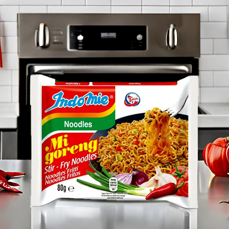 Indomie Mi Goreng Instant Stir Fried Noodles 80g | 40 Pack Box
