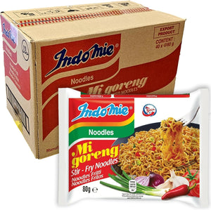 Indomie Mi Goreng Instant Stir Fried Noodles 80g | 40 Pack Box