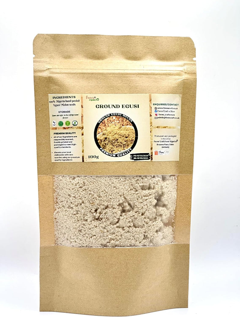 Nigerian Egusi Melon Seeds - 500g